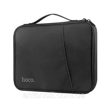 фото, Сумка для ноутбука нетбука Hoco GT2 12.9" Laptop Bag Black Чорний