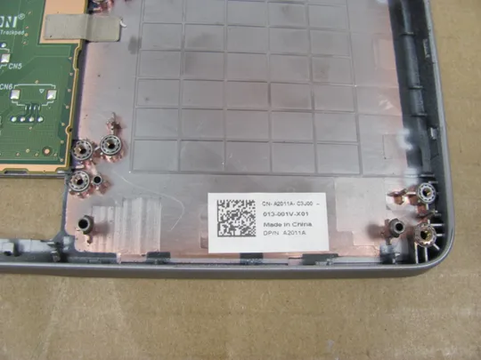 862-10 Кришка панель палмрест та тачпад AP2UJ000120 A2011A  для Dell Latitude 5500 5510 5511 Precision 3540 3541 3551 оригінал Торговий майданчик