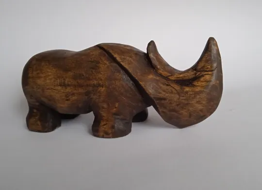 Купити Статуетка Носоріг Rhinoceros дерево ручна робота різьба