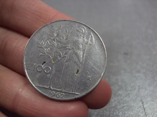 Купити монета италия 100 лир 1962 №7830