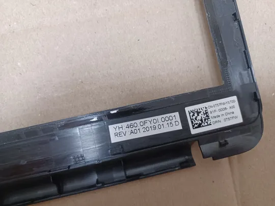 номер1060-33 рамка матриці  0T57FW 460.0FY01.0001 для Dell Latitude 3500 matrix frame Окантовка дисплея Рамка екрана Корпус рамка матриці Корпус B оригінал Де купити