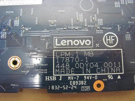 номер0944-17 материнська плата Mainboard Материнка Основна плата Системна плата Плата системи Laptop motherboard мамка ноутбучна плата 448.0DY04.0011 SR3YZ  i7-8850H для Lenovo Thinkpad P1 Gen 1  оригінал На торгах