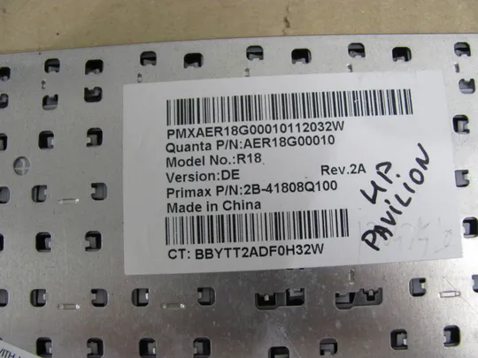 727-6 клавіатура робоча AER18G00310 633736-041 490371-021 636376-001 для HP Pavillion G7 G7-1000 G7-1100 G7-1200 оригінал Інтернет-аукціон