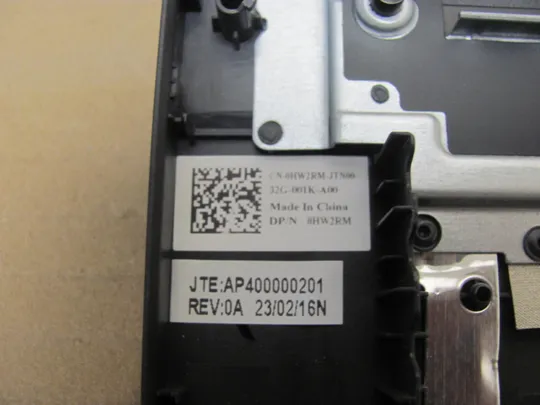 номер0969-9 Кришка панель палмрест AP400000201 0HW2RM клавіатура робоча для Dell Inspiron G16 7630 7631 7635 оригінал Недорого