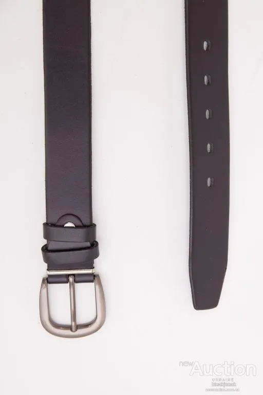 Ремень женский кожаный, цвет черный, 196RL35Y0W3 З аукціону
