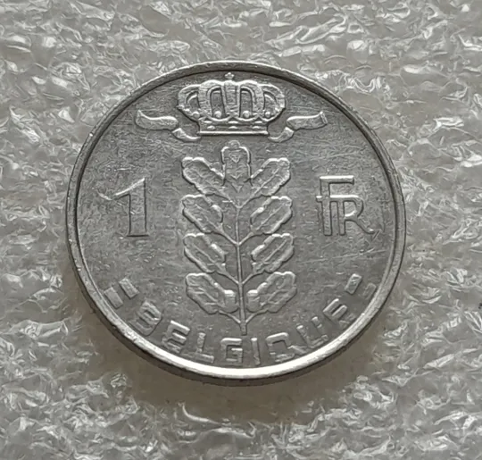 Купити (5625) 1 франк 1978 Бельгія (Бельгия) легенда французькою &#039;BELGIQUE&#039;