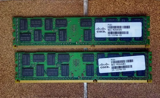 Купити 8Gb серверная память два модуля по 4Gb Samsung 2Rx4 PC3-10600R ECC
