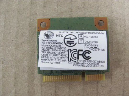 Купити 387-21 WI-FI адаптер ANTEL 2084-12-6534 WCBN612AH-L6  для  LENOVO  IDEAPAD S510P  оригінал