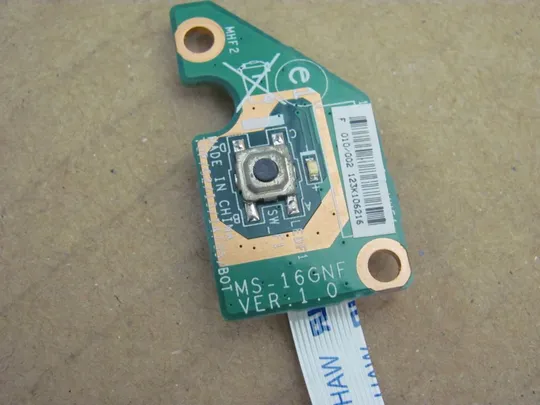 номер0284-21 плата ВКЛ LED MS-16GNF MS-16GNE для MSI CR650 A6500 E6313 E6315 Оригінал Де купити