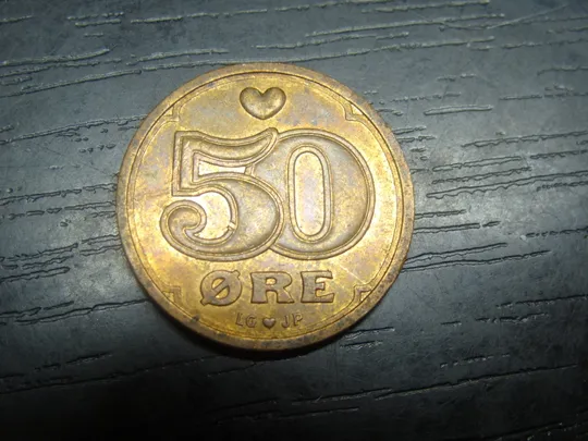 50 оре Данія 1993 Ціна