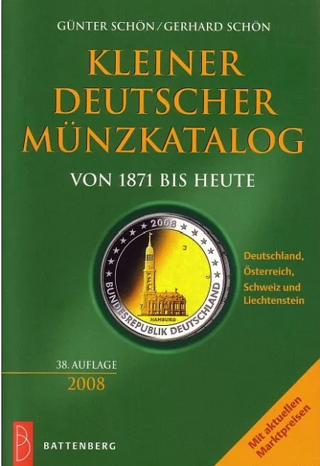 Малый каталог монет Германии / Kleiner Deutscher munzkatalog - G.Schon - 2008 - *.pdf Ціна