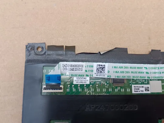 номер1055-11 тачпад сенсорна панель touchpad 03T2W4 зі шлейфом NBX00028V00 05TCW6 для Dell XPS 15 9575 5530  2in1  оригінал З аукціону