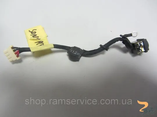 Роз&#039;єм живлення для ноутбука Sony PCG-61611m, б/в Ціна