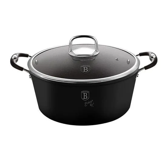 Купити Кастрюля Berlinger Haus BlaСk Professional Line BH-6124 6,1 л 28 см