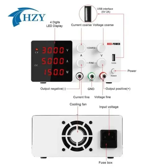 Купити Лабораторний блок живлення SPS-W305 білий