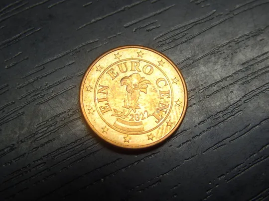 1 євроцент 2022 Австрія Ціна