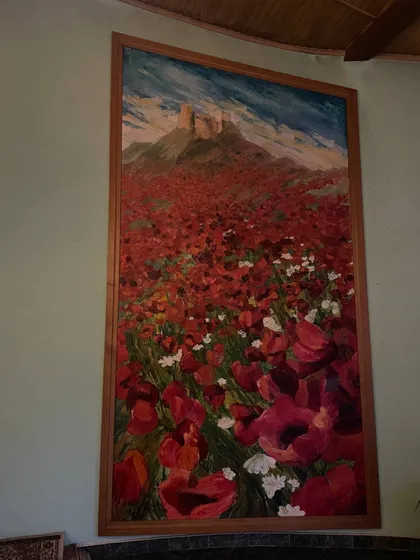 фото, Картина відомого художника з Івано-Франківська Яреми Стецика 4мx2м