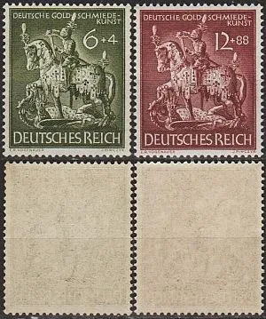 фото, 1943 - Рейх - Ювелірне мистецтво Mi.860 -61*