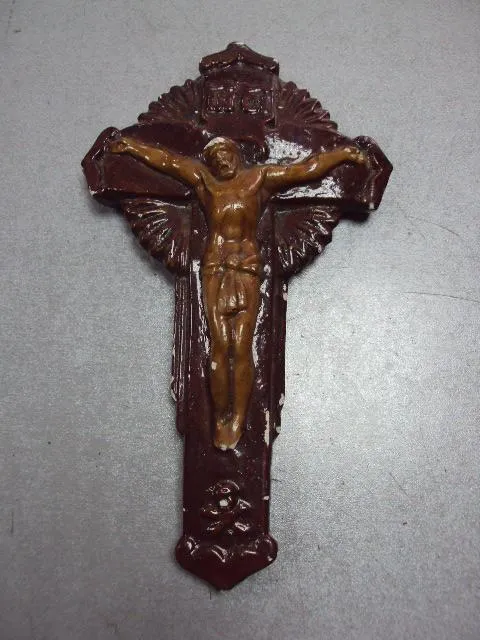 Крест прикроватный распятие гипс №10550 Ціна