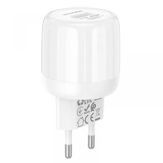 Купити СЗУ Borofone BA93A Lustrous PD20W+QC3.0 (1USB-A/1C)