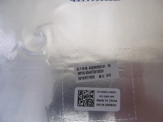 номер0992-2 кришка матриці Кришка дисплея Тильна кришка Корпус матриці Верхня кришка Задня кришка matrix cover Top Case LCD Cover Rear Lid Back Cover Housing Cabinet AQ26K000101 09684V для DELL Precision 17  7730 M7730 7740 M7740 оригінал в Україні