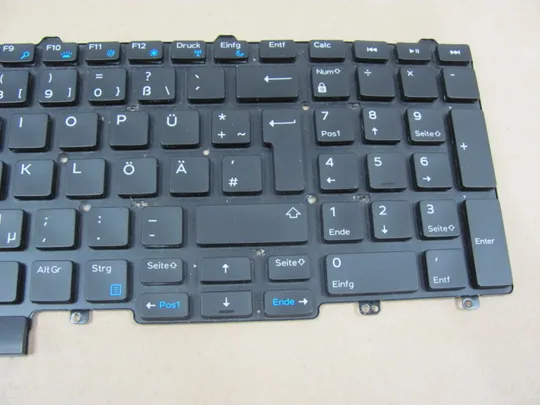 номер0983-3 клавіатура робоча з підсвіткою 0WCKVN 02R2P6 0GYP2N  для Dell Precision 7510 7520 P53F 7710 7720 Latitude E5550, E5570, E5580, Precision 3510,3520,3530,7510,7520, 7710,7720 оригінал З аукціону