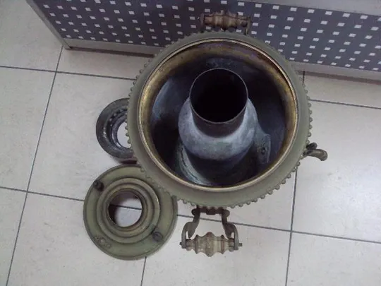 Самовар усеченная рюмка братья Воронцовы высота 46 см Характеристики