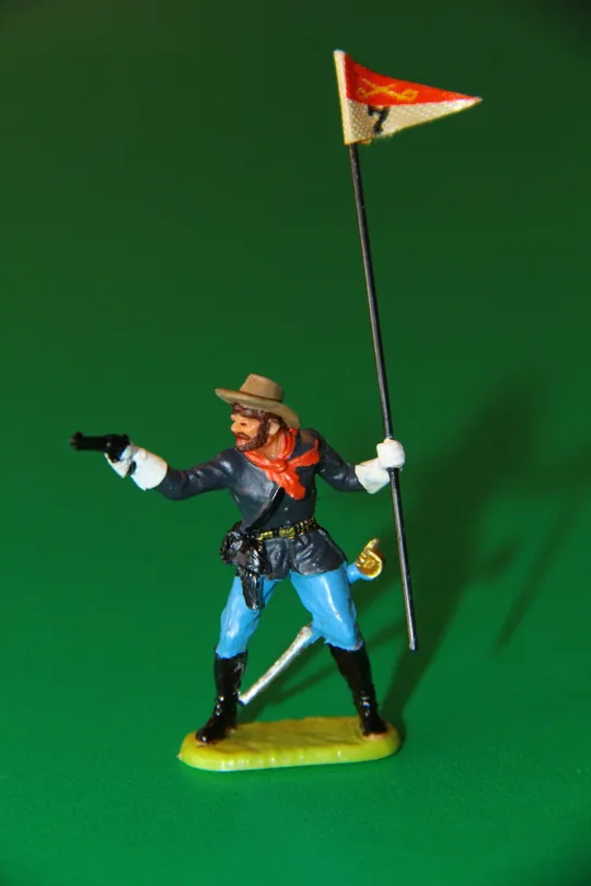 КАВАЛЕРИСТ 7-ої кавалерії США №7024 4 ELASTOLIN 40мм ФРГ Ціна