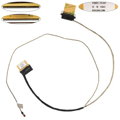 фото, Шлейф матриці для ноутбука Asus (X7600,X7600PC,M7600Q) 40 0.5 (DDxjdqlc000)