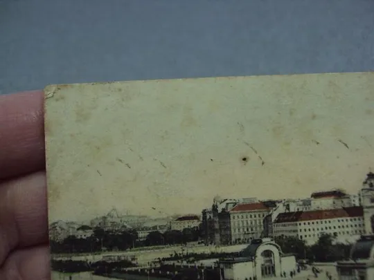 открытка wien karlsplatz вена карлсплац 1914 №2335 Де купити