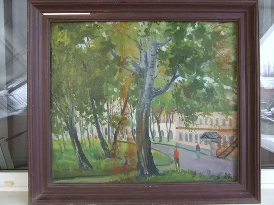 Зас. худ.укр. ЦИБЕРЕ В. раз. 80 х 60 см. х.м. 2006 г.Закарпатская школа.  . Ужгород. На торгах