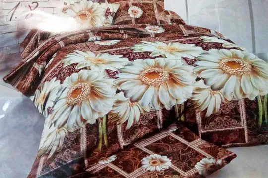 Комплект постельного белья от украинского производителя Polycotton Двуспальный 90918 З аукціону