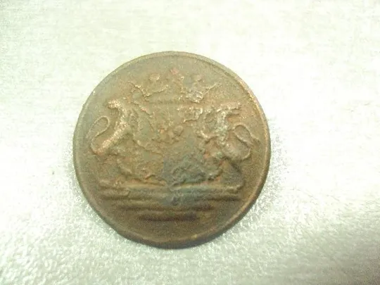пуговица герб два льва №14874 Продаж