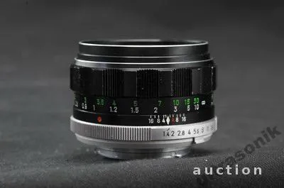 Об&#039;єктив Minolta MC Rokkor-PF 1:1.4 f=58mm MD Ф55мм Японія Вживане З аукціону