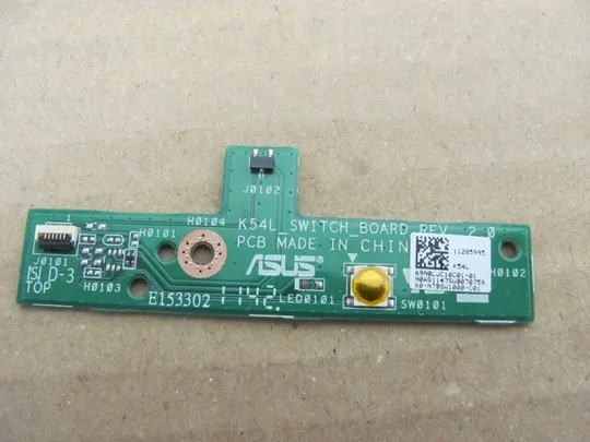 524-10 плата кнопок 69N0LJC10C01 для Asus X54C A54H X54 A54 X54C, X54H, K54L, A54C, X54L оригінал З аукціону