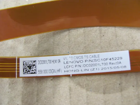 397-17 шлейф DC02001N600 DC02001LT00 для Lenovo ThinkPad T440S T450S оригінал Інтернет-аукціон