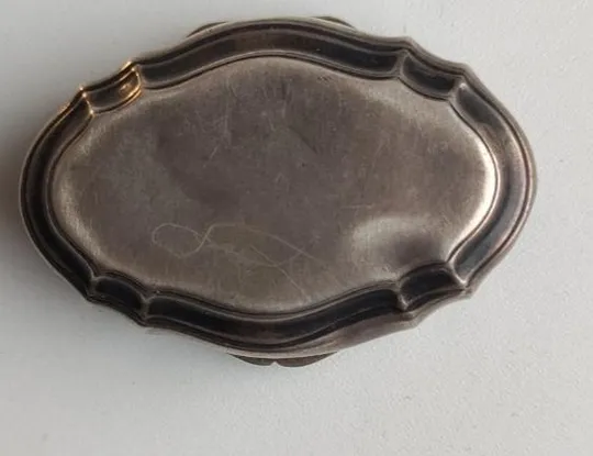 Купити Кокаинница коробочка антикварная серебряная клеймо  1913 год sb824