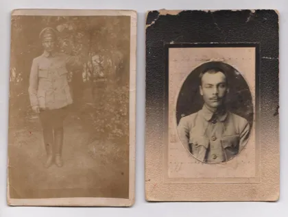 фото, ЖЕЛЕЗНОДОРОЖНИК = фото до 1917 г. = 2 шт.