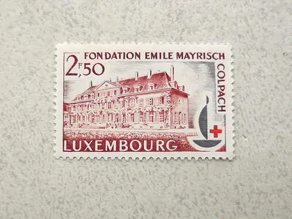 фото, Поштова марка Люксембург " Червонимй хрест " 1964 рік **