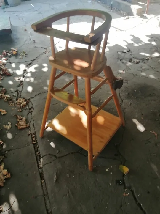 Ретро стульчик для кормления трасформер, столик Ціна