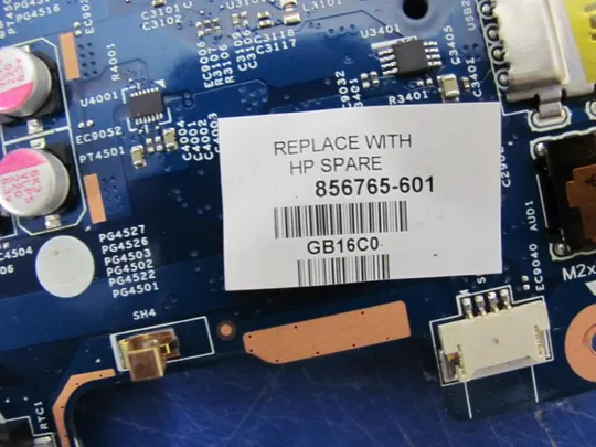 Купити №220-2 материнська плата 448.08G03.0011 856765-601 РОБОЧА для HP Pavilion 17-Y оригінал