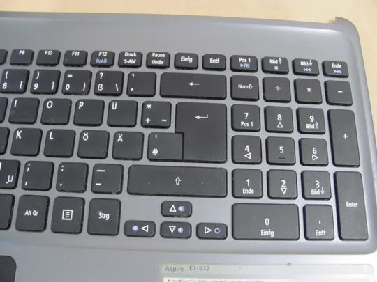 589-7 панель палмрест тачпад клавіатура робоча AP0VR000790 для ACER Aspire Acer Aspire E1 E1-572P E1-572G E1-572 оригінал З аукціону