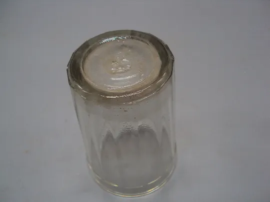 Стакан граненый маленковский с круглым ободком стекло ссср АА высота 10,3 см, диам. 7,4 см №15707 Інтернет-аукціон