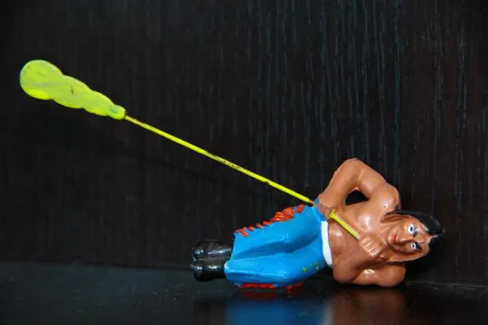 индейцы ковбои ГДР ( № 100) с оригинальным веслом Ціна