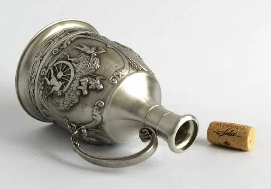 Антикварний олов'яний графин Zinn95% SKS Germany Продаж