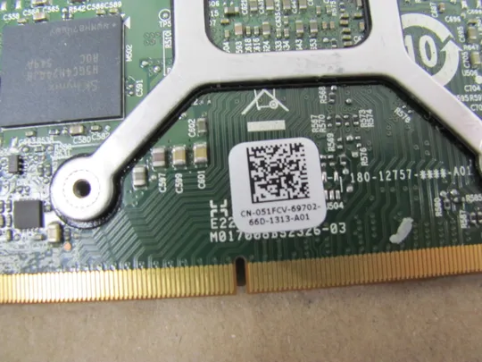 634-6 відеокарта РОБОЧА 051FCV NVIDIA Quadro M2000M N16P-Q3-A2 4GB GDDR5 для Dell Precision 7510 P53F оригінал З аукціону