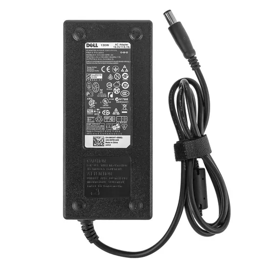 Оригінальний блок живлення для ноутбука DELL 19.5V, 6.7A, 130W, 7.4*5.0-PIN, Black, RECTANGULAR З аукціону