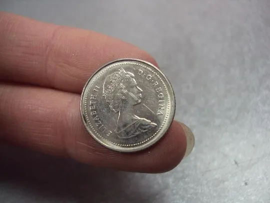 монета канада 10 центов 1989 №9561 Продаж