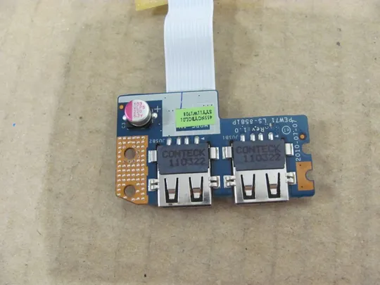 348-16 Плата USB LS-6581P для PACKARD BELL P5WS6 Acer Aspire 5733, 5733Z, 5742, 5742Z оригінал Інтернет-аукціон