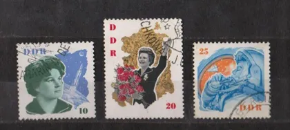 фото, КОСМОС - ТЕРЕШКОВА = 1963 р. = НДР - ГДР = НІМЕЧЧИНА - ГЕРМАНИЯ = гаш. ==